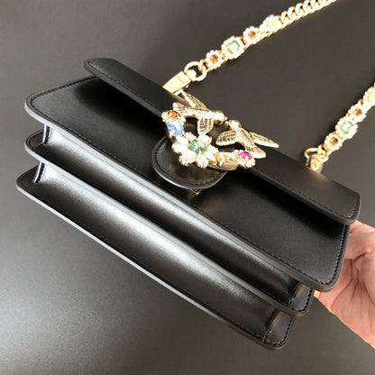 Women's Leather Batwing Bag