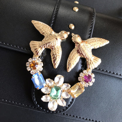 Women's Leather Batwing Bag